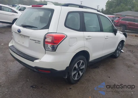 2017 Subaru Forester 2.5I from USA, damaged, VIN JF2SJABC8HH416833